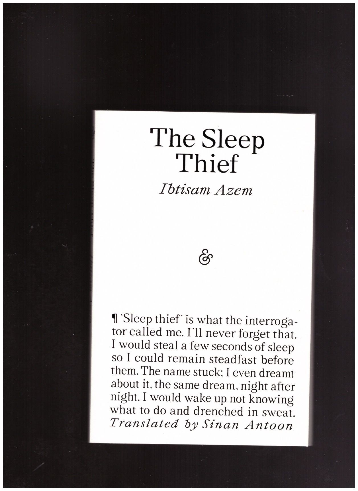 AZEM, Ibtisam  - The Sleep Thief